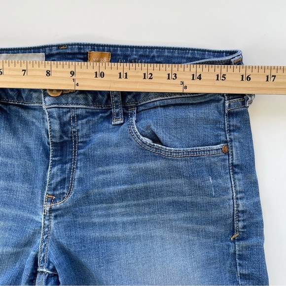 Anthropologie Pilcro and the Letterpress Stet Roll-Up Shorts Denim Shorts Sz 28 - Picture 7 of 10